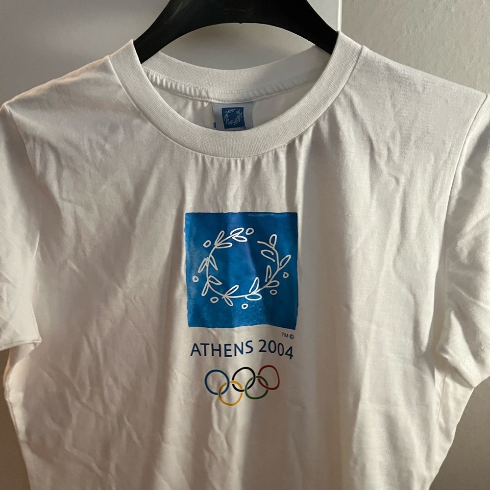 Athens 2004 Olympic White T-Shirt